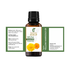 Sheer Essence Tagetes essential oil diffuser scene for a soothing ambience.