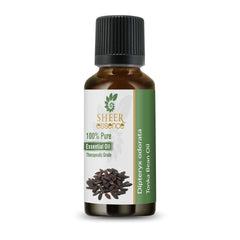 Sheer Essence Tonka Bean Absolute Oil bottle ideal for perfumery and home fragrance blending.