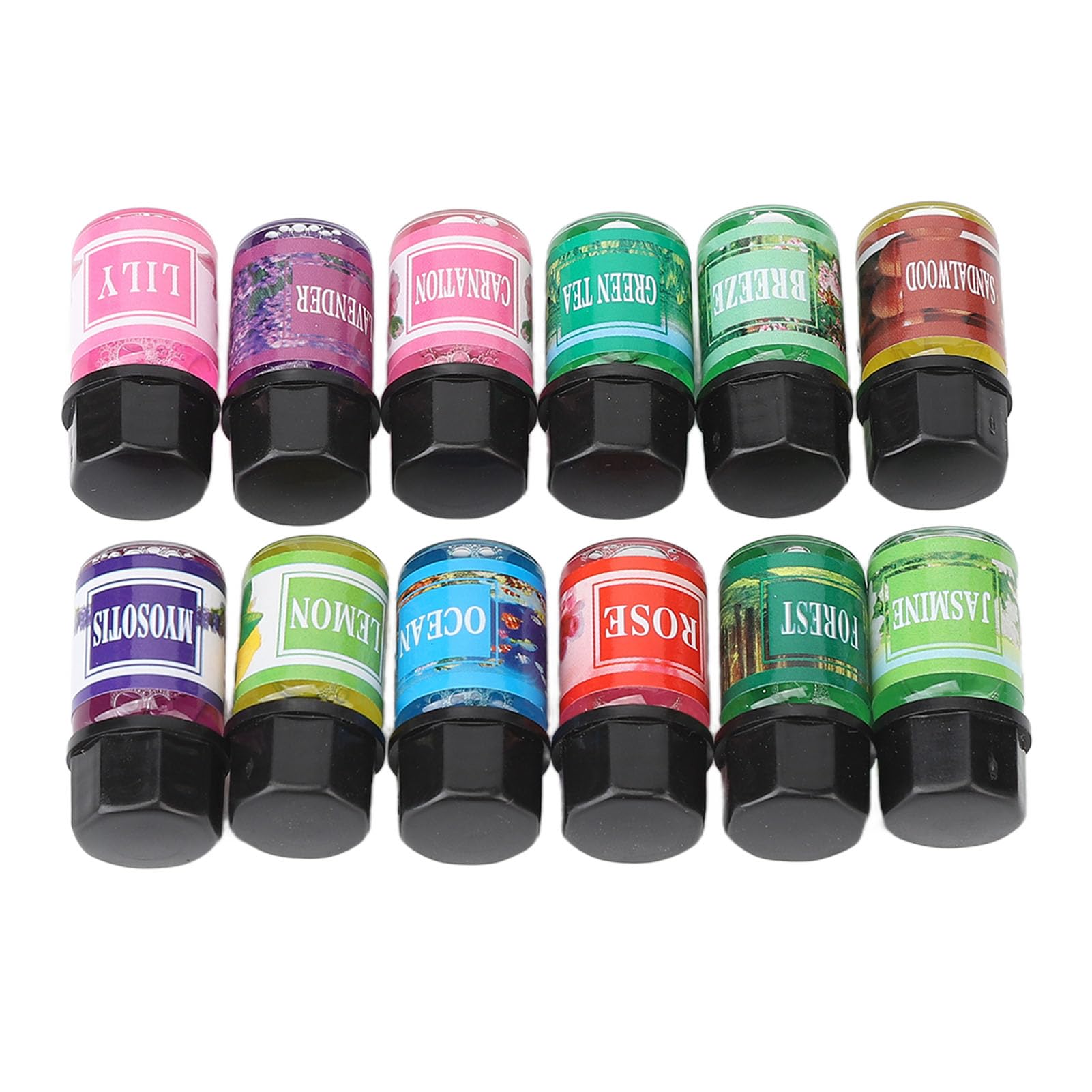 shenruifa water-based essential oil set in 12 bottles for versatile aroma blending