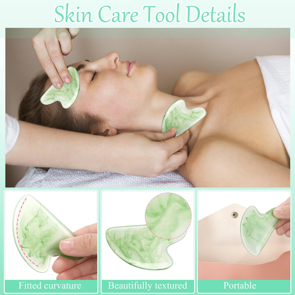 Sherr pearl-series gua sha promotes skin vitality and elasticity