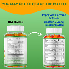 SHIFAA NUTRITION halal kids multivitamin gummies in hand supports healthy daily routines.