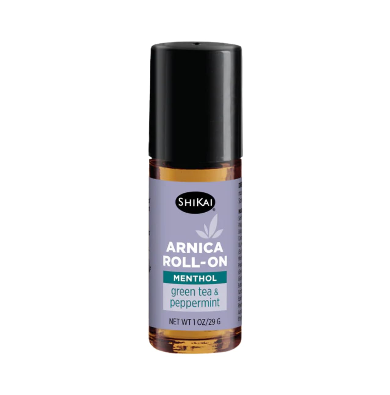 ShiKai Arnica Roll On bottle front shows compact, travel-ready topical care for everyday comfort