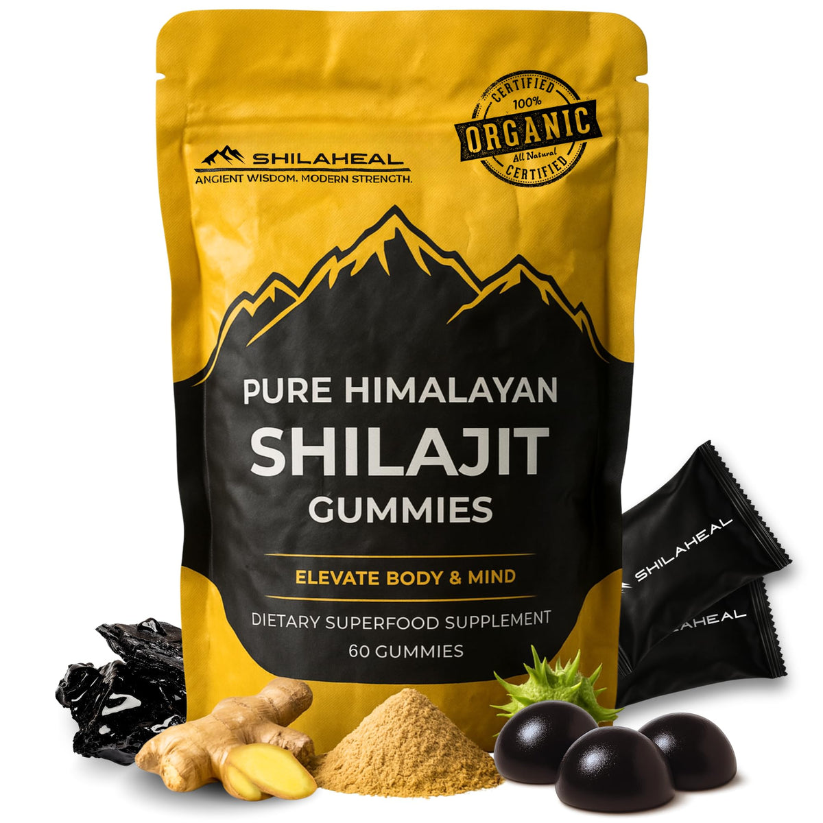 SHILAHEAL Shilajit gummies deliver energy support for daily vitality