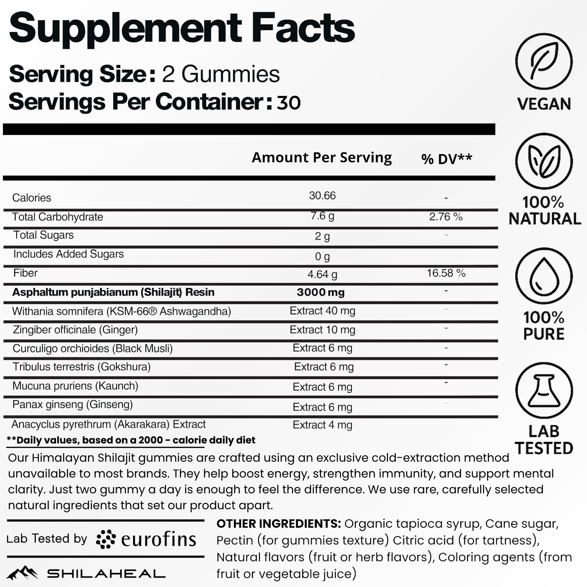 SHILAHEAL Shilajit gummies enhance focus and stamina during workouts