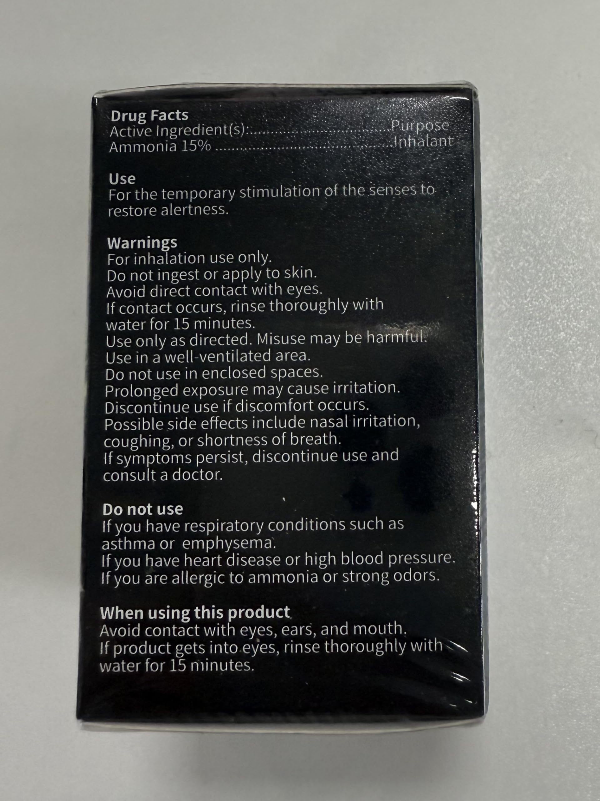 Shileoo salts for desk or office use to beat fatigue.