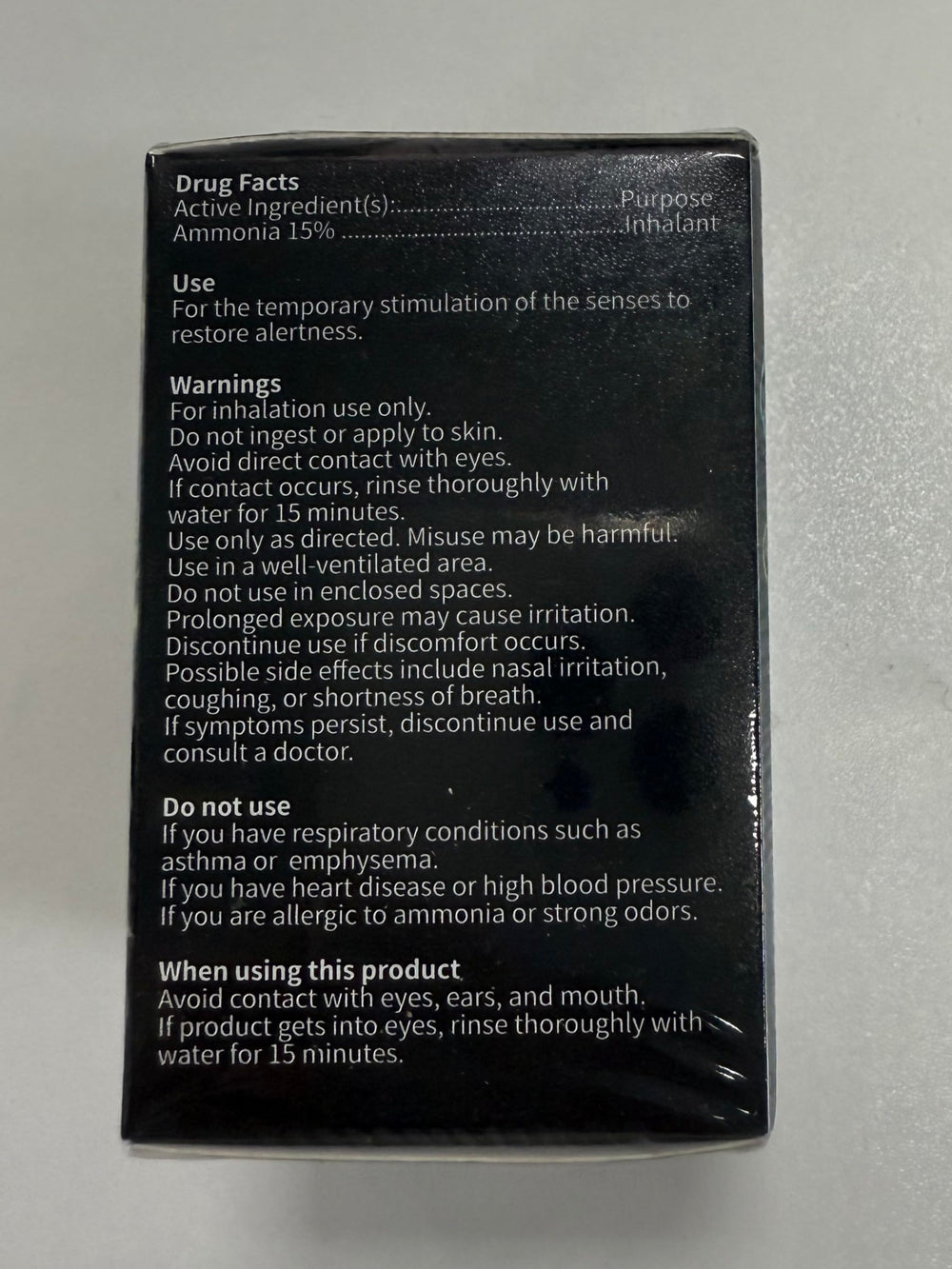 Shileoo salts for desk or office use to beat fatigue.