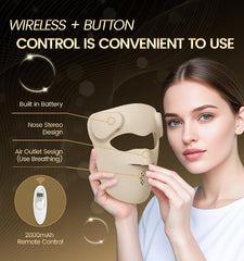 SHINE RENEW LED Face Mask showcases wireless design for flexible self-care routines