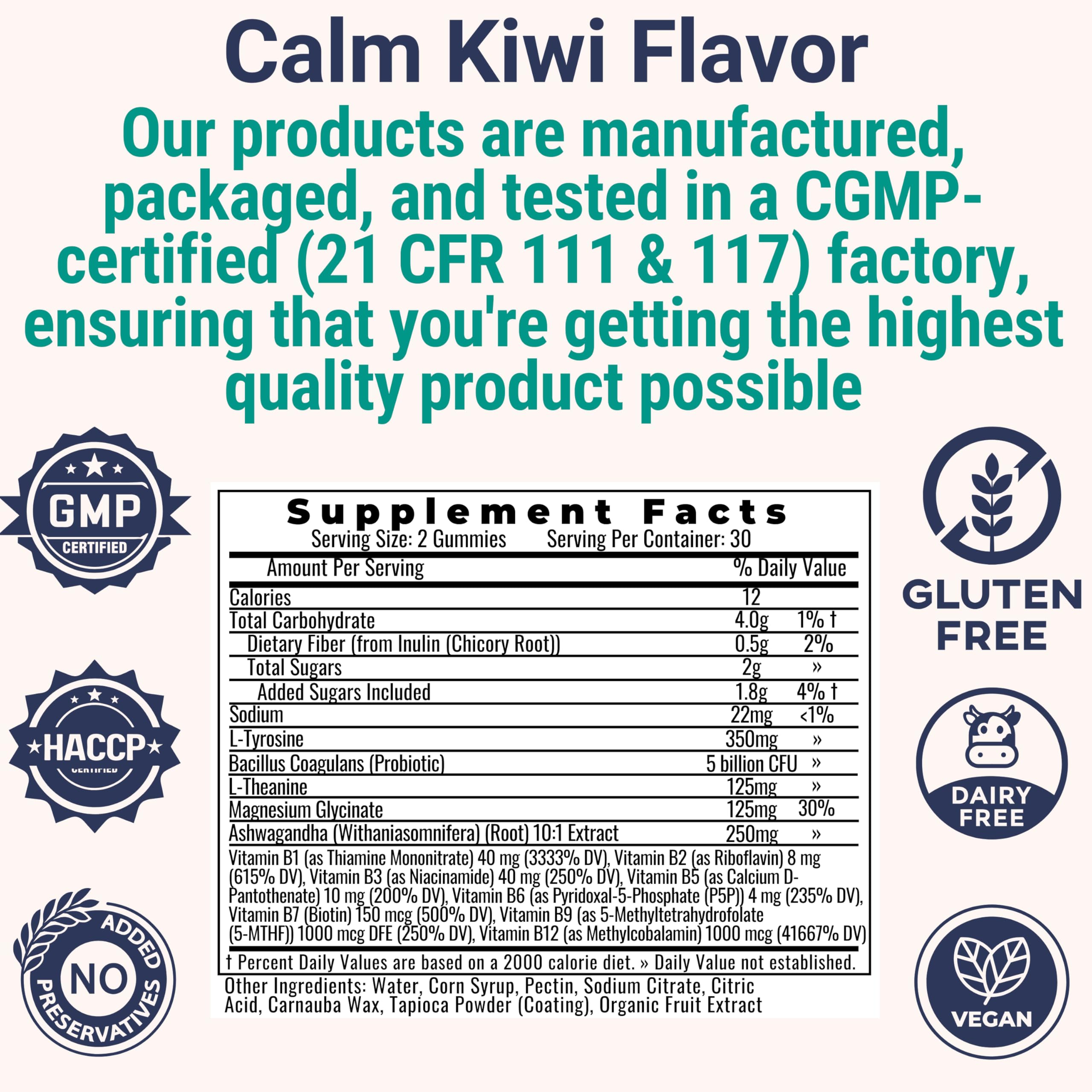 SHIZAM GMP HACCP-certified label on packaging signals clean-label quality.