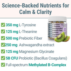 SHIZAM Magnesium Glycinate capsules closeup for relaxation and balance.