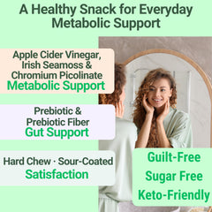 SHIZAM sour-coated peach gummies deliver a tangy keto treat