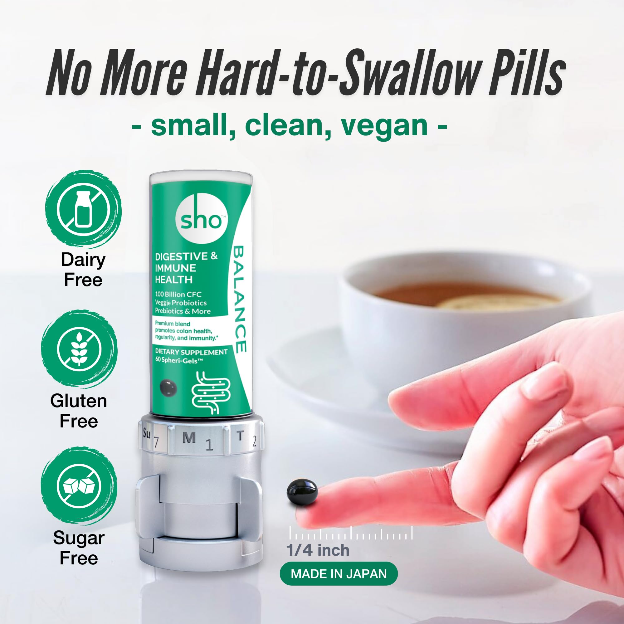 SHO Balance shelf-stable icon indicating no refrigeration needed