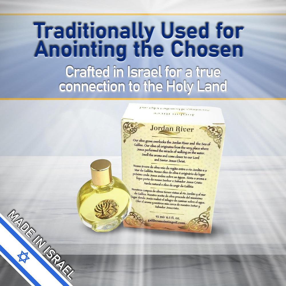 Shofarot Israel Lily of the Valley oil bottle for devotional time