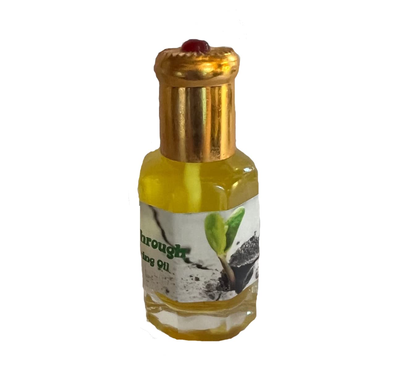 Shofars From Afar Breakthrough Prayer Oil bottle front view for focused prayer
