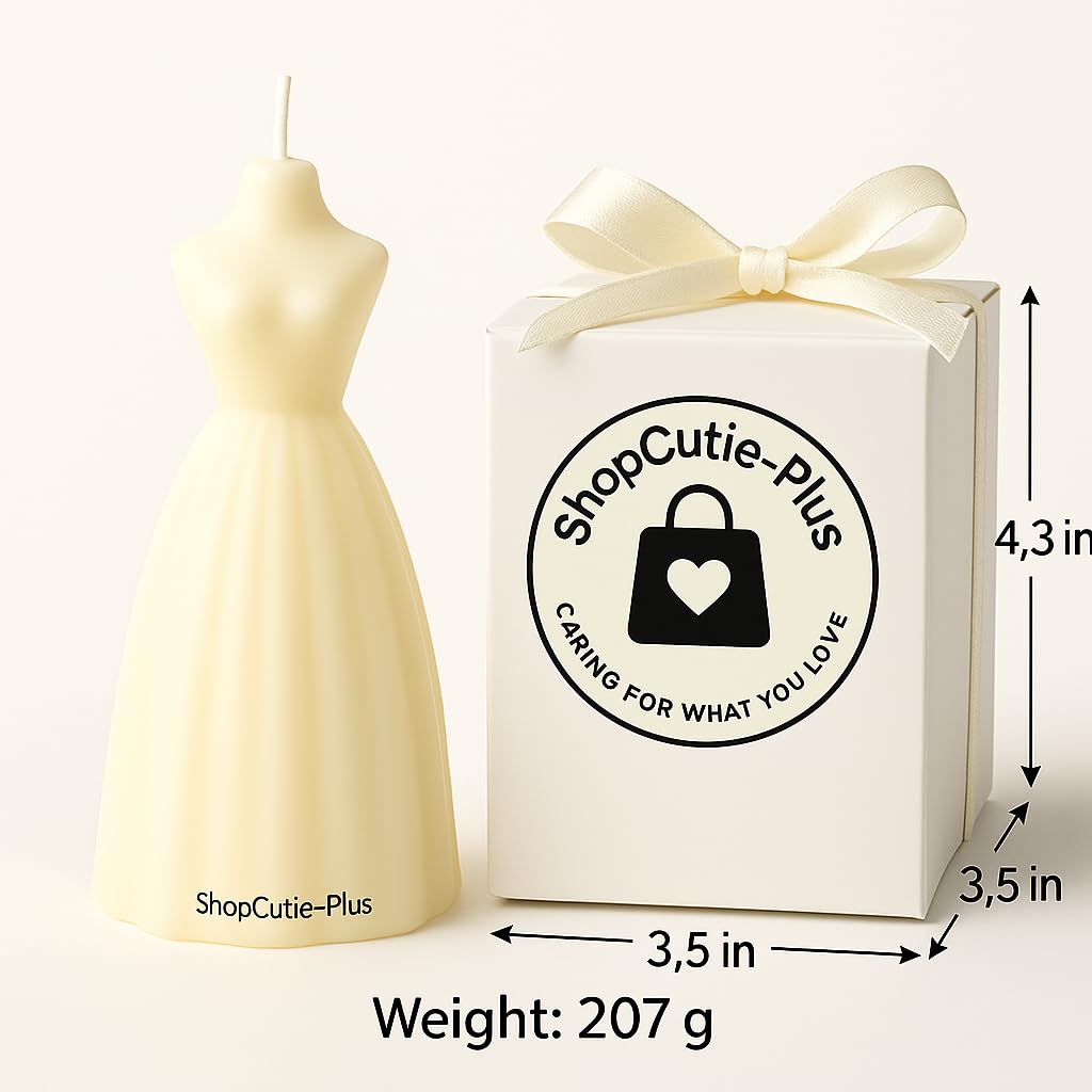 ShopCutie-Plus Lead-Free Wicks ensure a clean and safe burn.