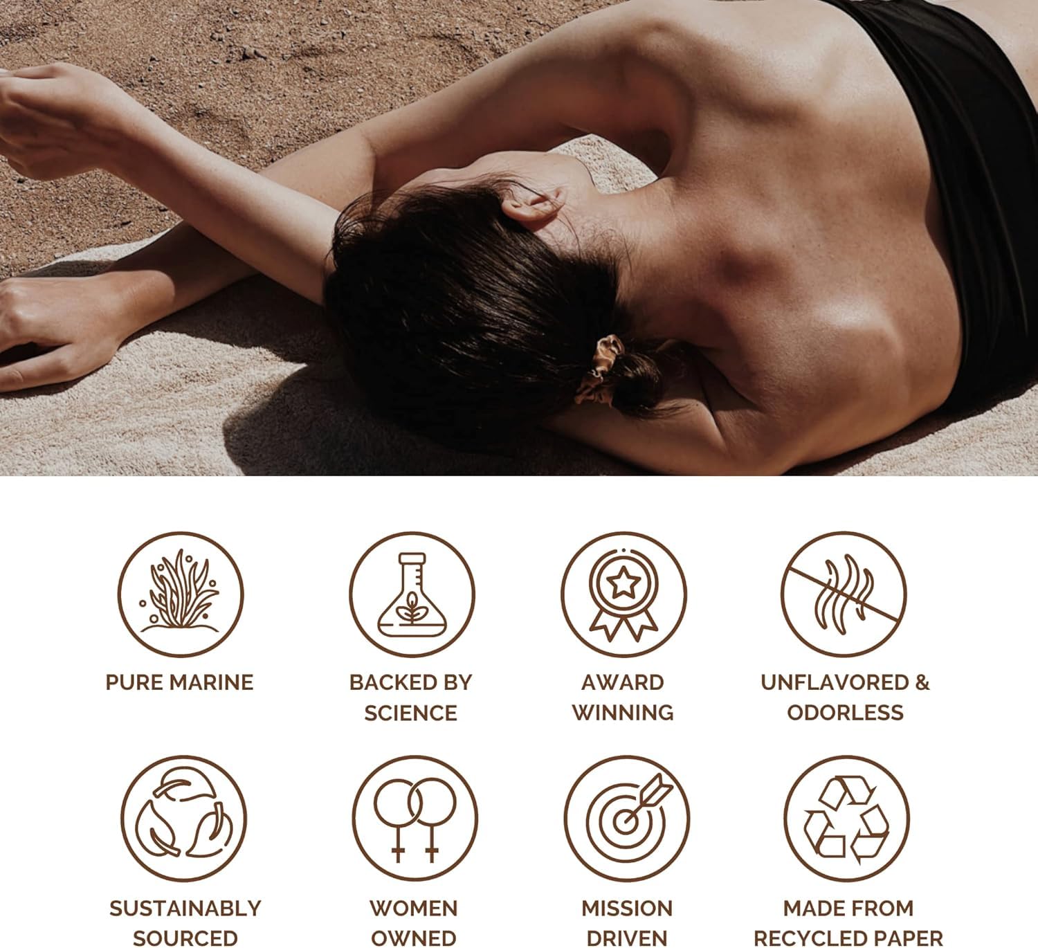 Shore Magic packaging on kitchen shelf for daily routine.