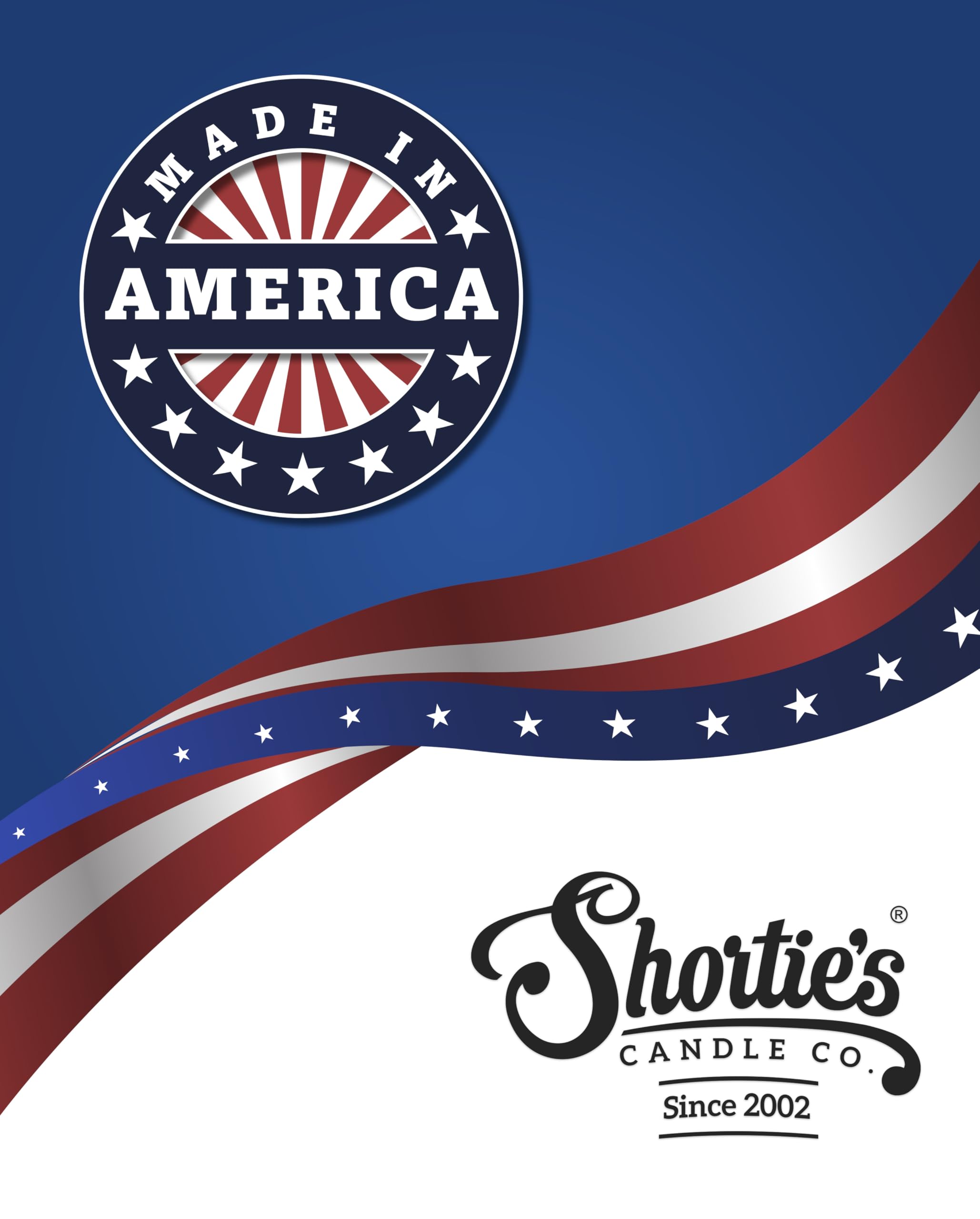 Shortie's Lemon Blueberry Twist glow with 50+ hour burn indicator.