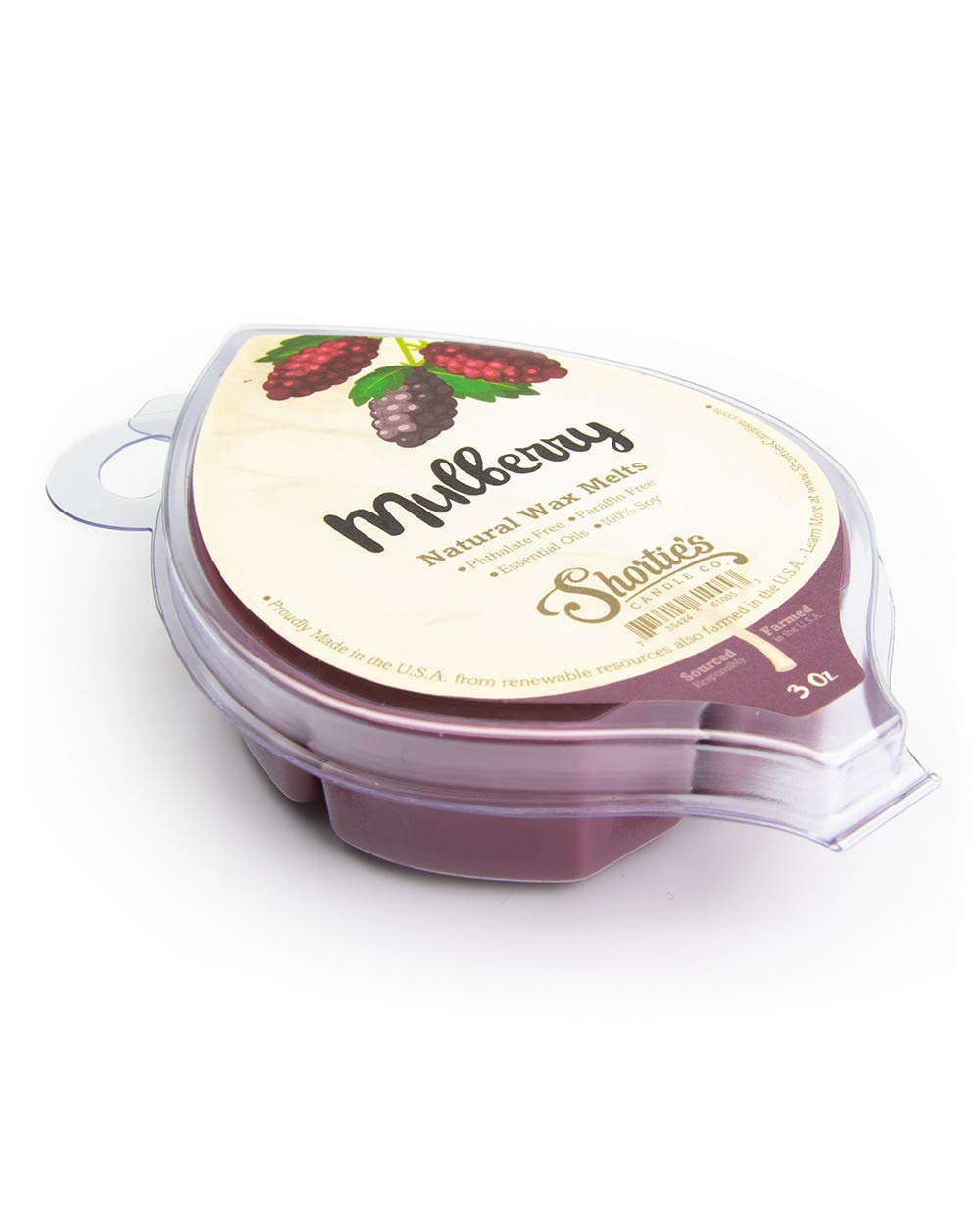 Shortie's essential oils melt near a warmer for lasting fragrance.