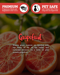 Shortie's Grapefruit 3-Wick Candle wax close-up to showcase natural soy blend.