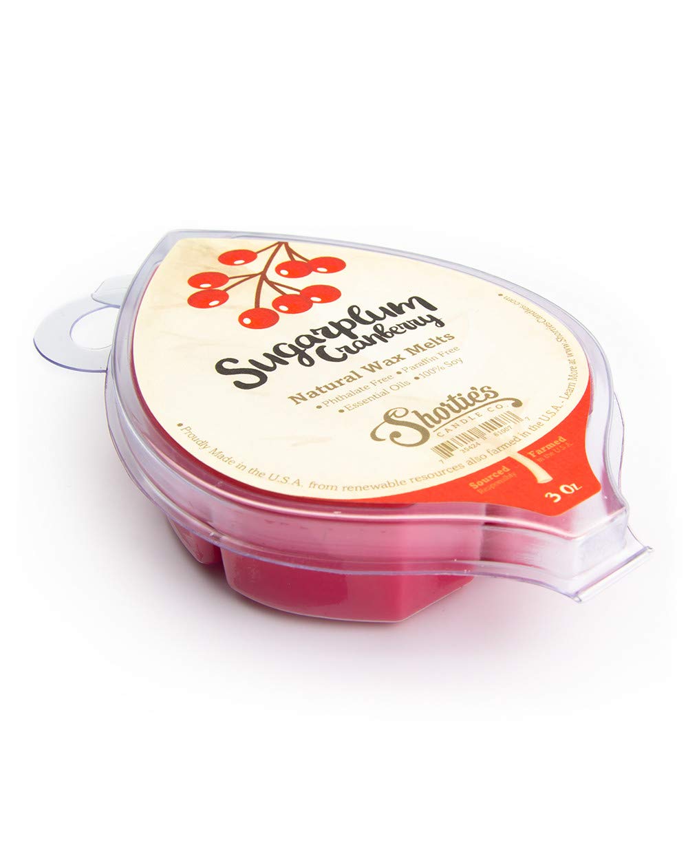 Shortie's melts add festive ambiance to a holiday centerpiece.