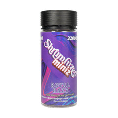 Shrumfuzed Miniz bottle with Royal Razz gummies for daily focus and wellness