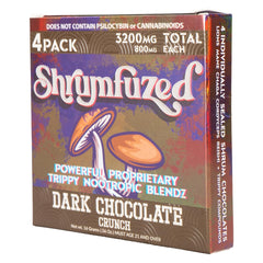 Shrumfuzed nootropic gummy ingredients panel highlighting Lion’s Mane and Reishi