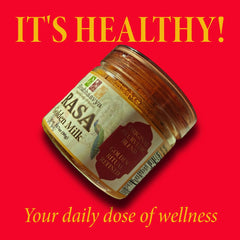 SHUBHAAVYA RASA Lakadong turmeric powder close-up emphasizes spice blend