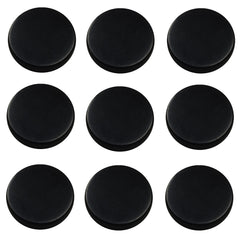Shungite World 9pcs round stickers on device, 30 mm, potential shielding on electronics