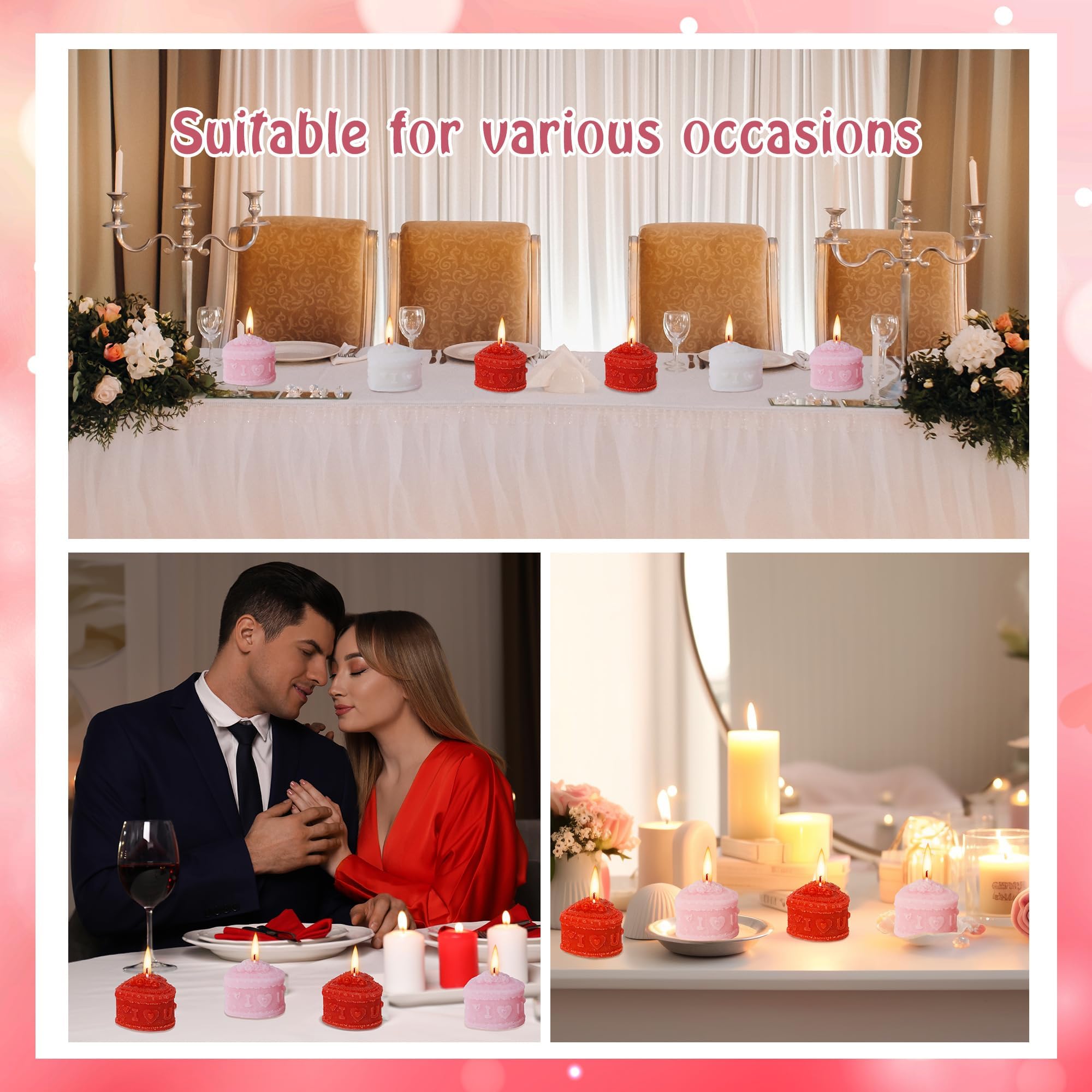 Shupakul candles on a table setting create warm ambiance for celebrations.