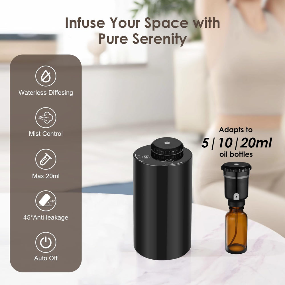 SHXMZS bedroom diffuser with soft LED colors for relaxation