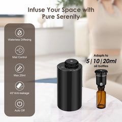 SHXMZS bedroom diffuser with soft LED colors for relaxation