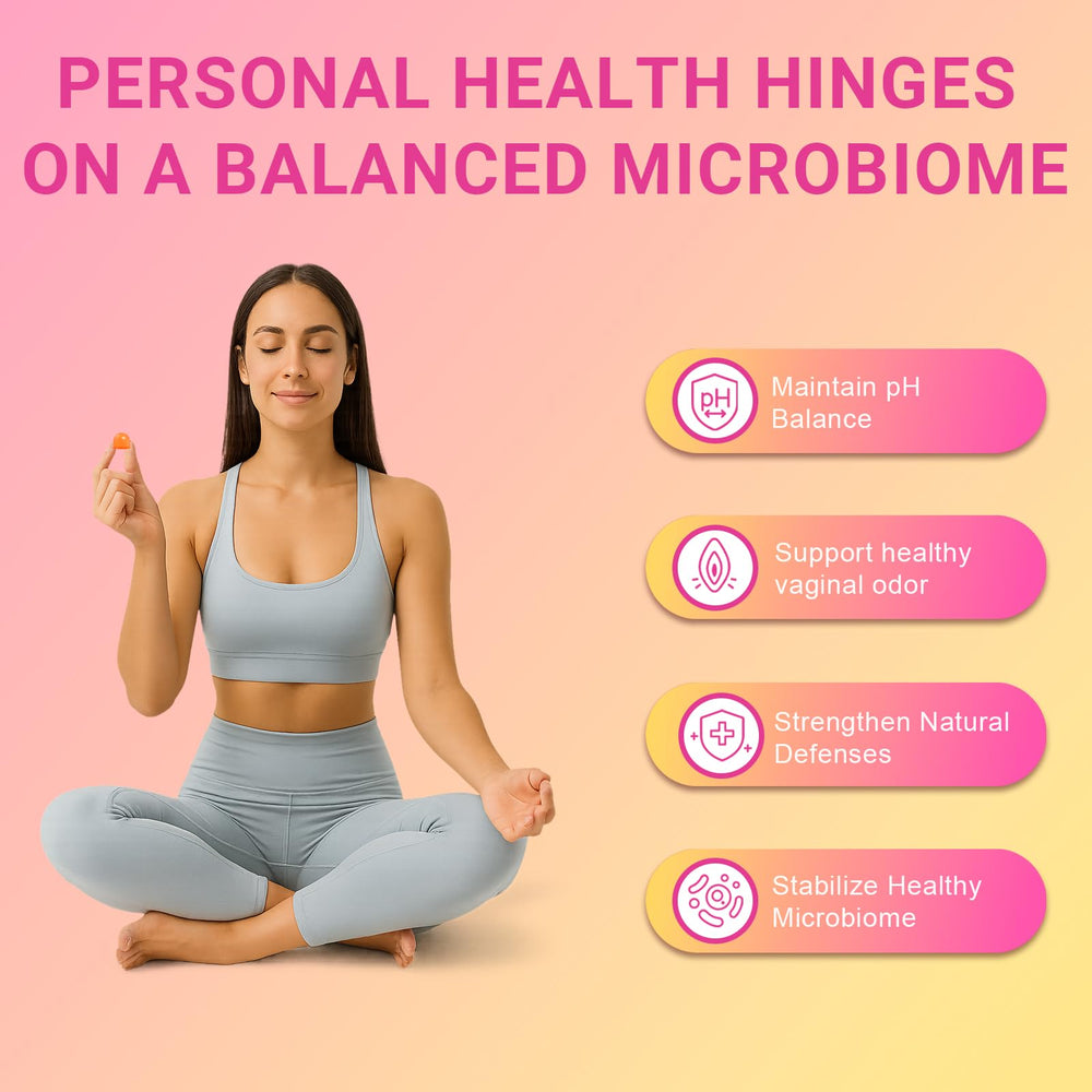 Nutrition label on Shytrouy Balance with vitamin C and probiotic ingredients