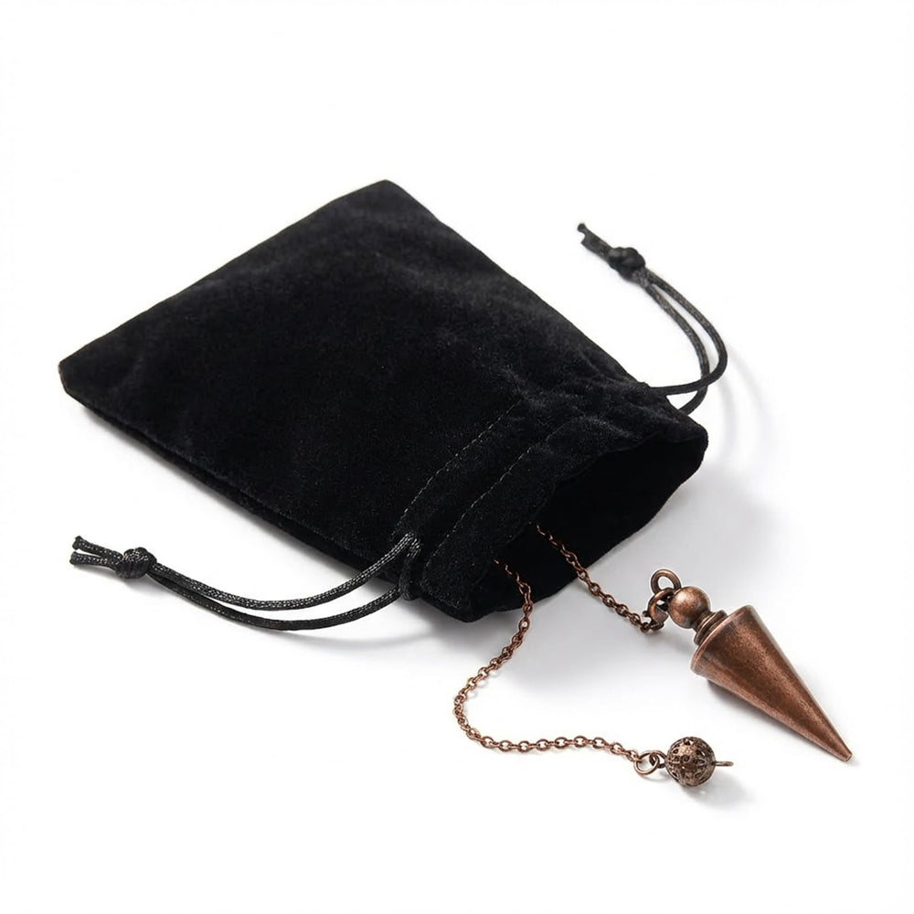 Sibba pendant cone point for precise dowsing and clear insights