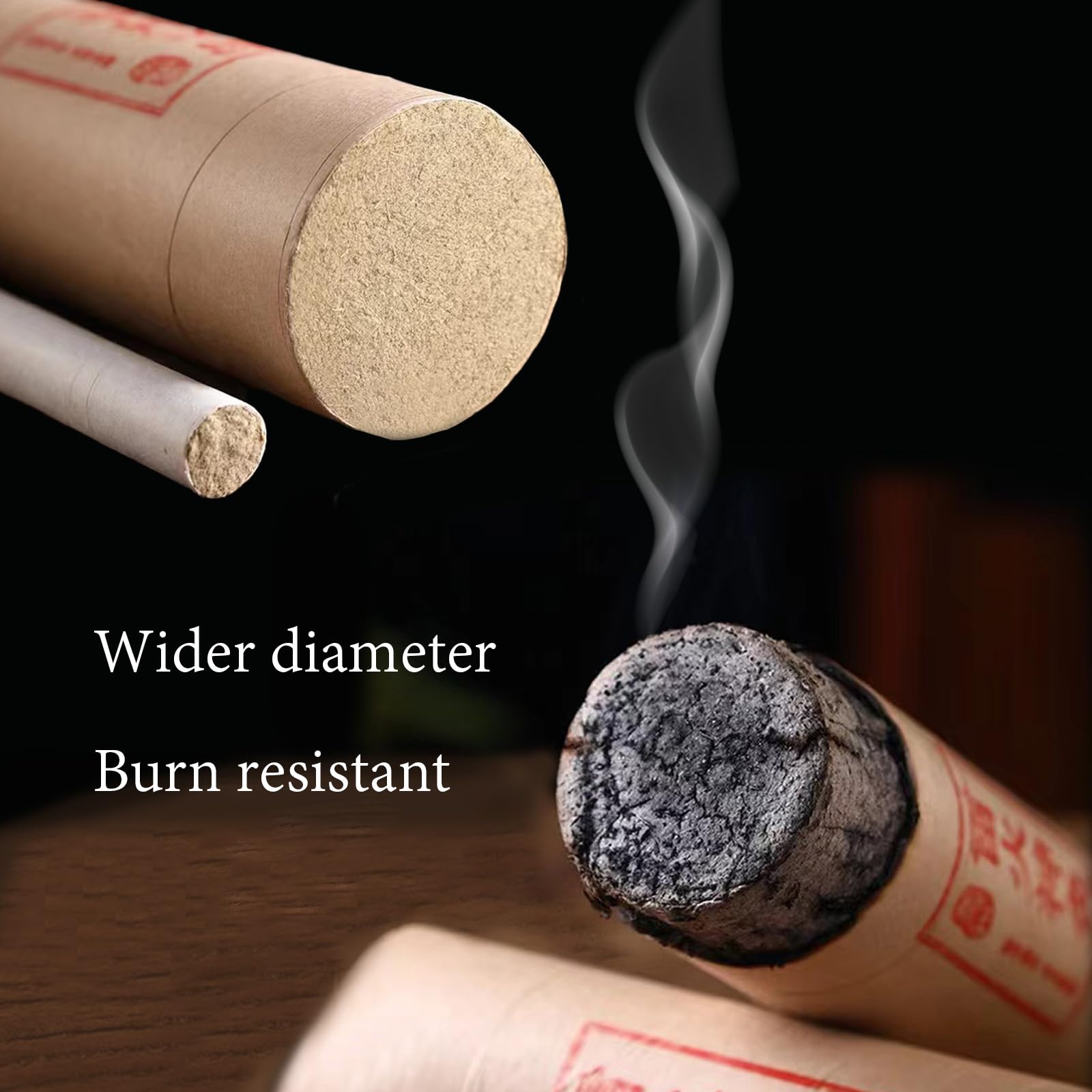 SIDACON 2.76-inch diameter moxa stick with pure mugwort