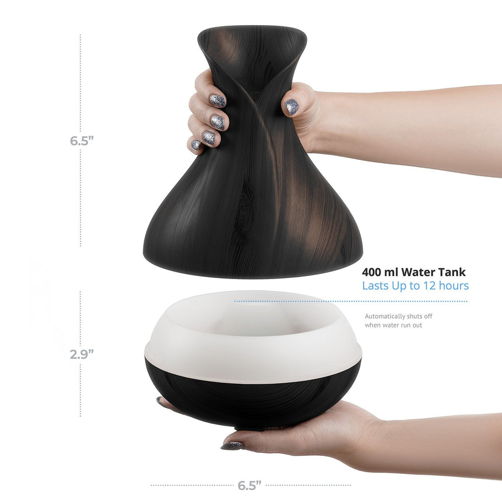 Sierra Modern Home diffuser package includes diffuser, power cable, and manuals