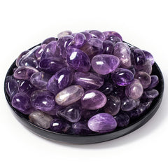 SigMntun Deep Amethyst stones closeup for meditation and chakra balance.