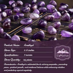 SigMntun amethyst crystals arranged in a bowl for calming decor.