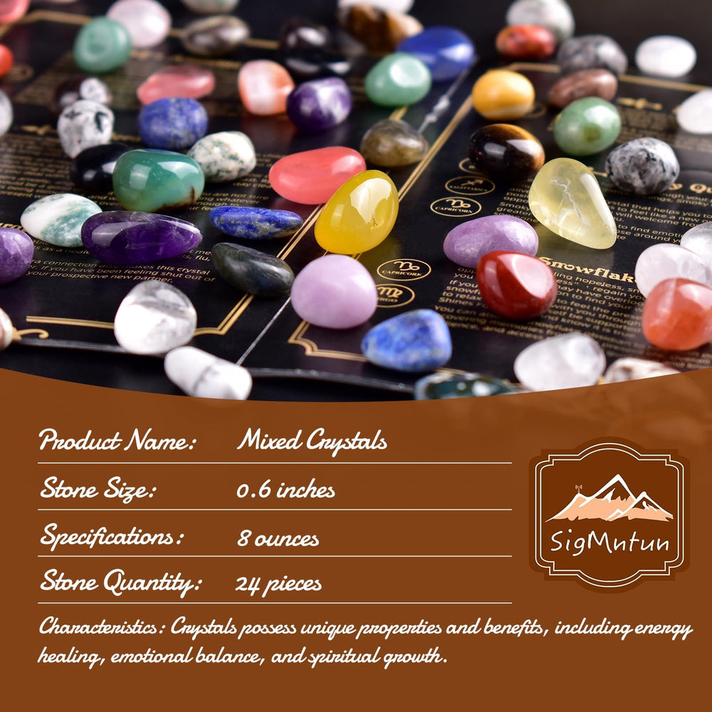 SigMntun handpicked stones close-up showing vibrant variety for focus and mindfulness