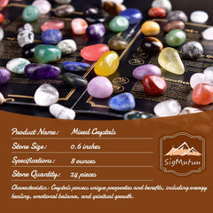 SigMntun handpicked stones close-up showing vibrant variety for focus and mindfulness