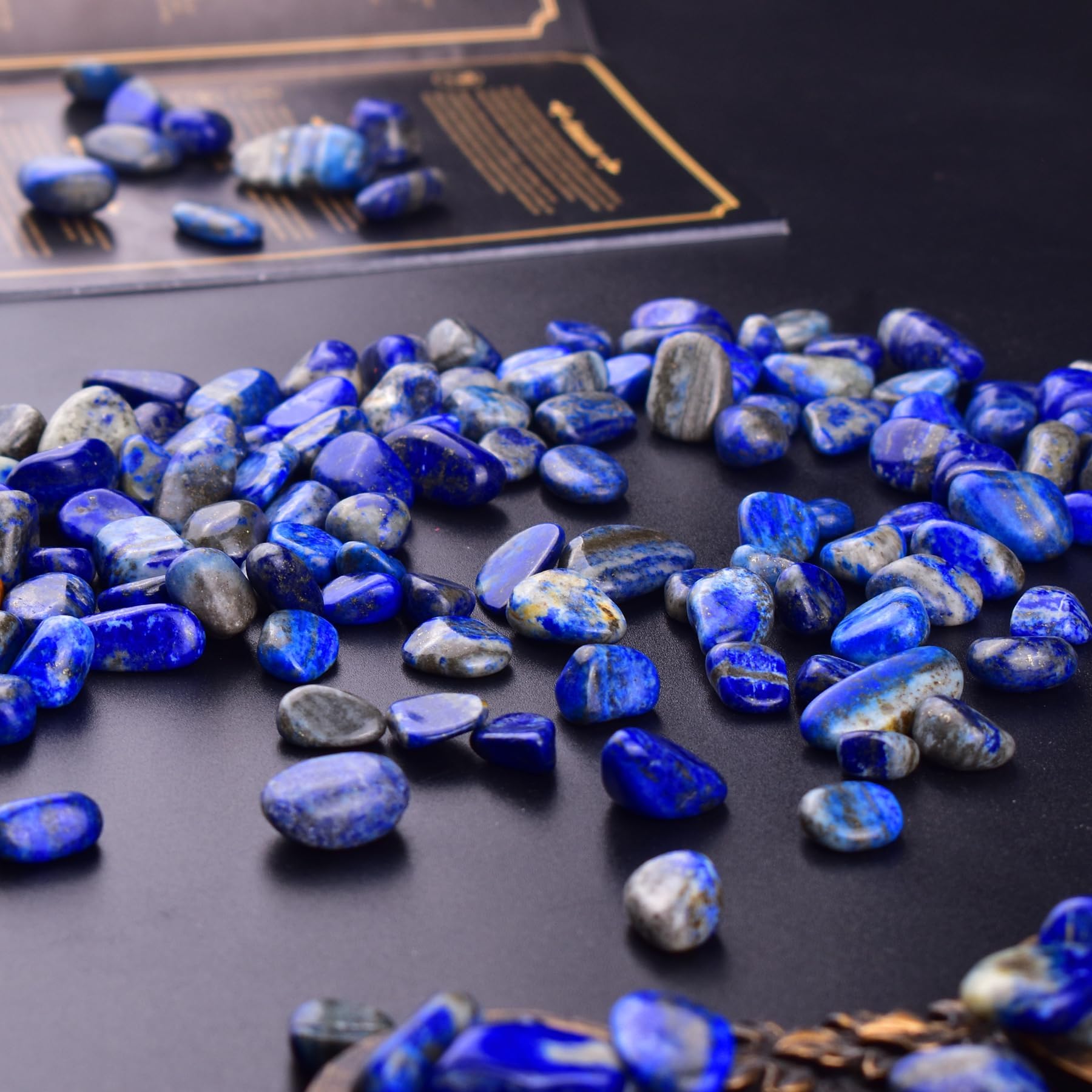 SigMntun lapis lazuli crystals grid for mindful spaces and energy-inspired layouts