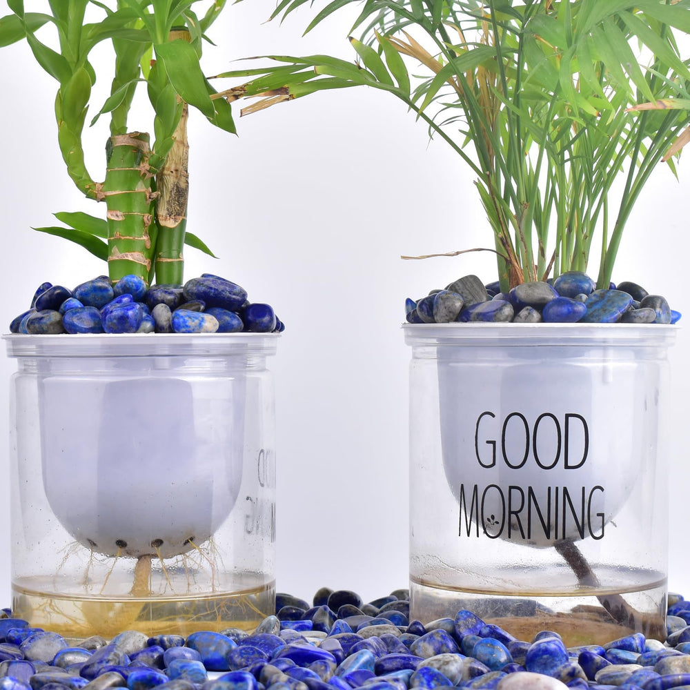SigMntun lapis lazuli stones as spa or meditation accents for serenity