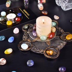 SigMntun Obsidian Reiki and chakra stones for energy alignment.