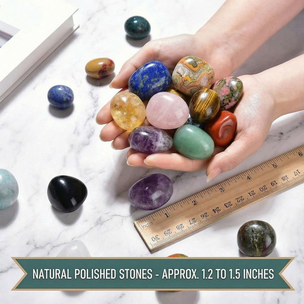 SigMntun obsidian worry stone on meditation desk setup for focus