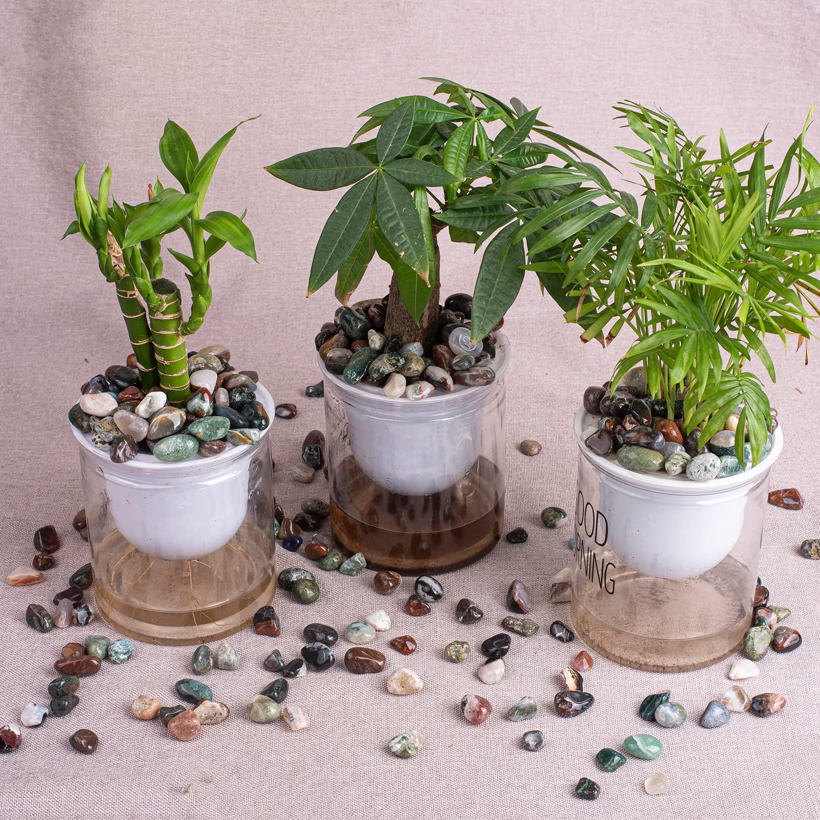 SigMntun sea-toned jasper stones add natural texture to crafts