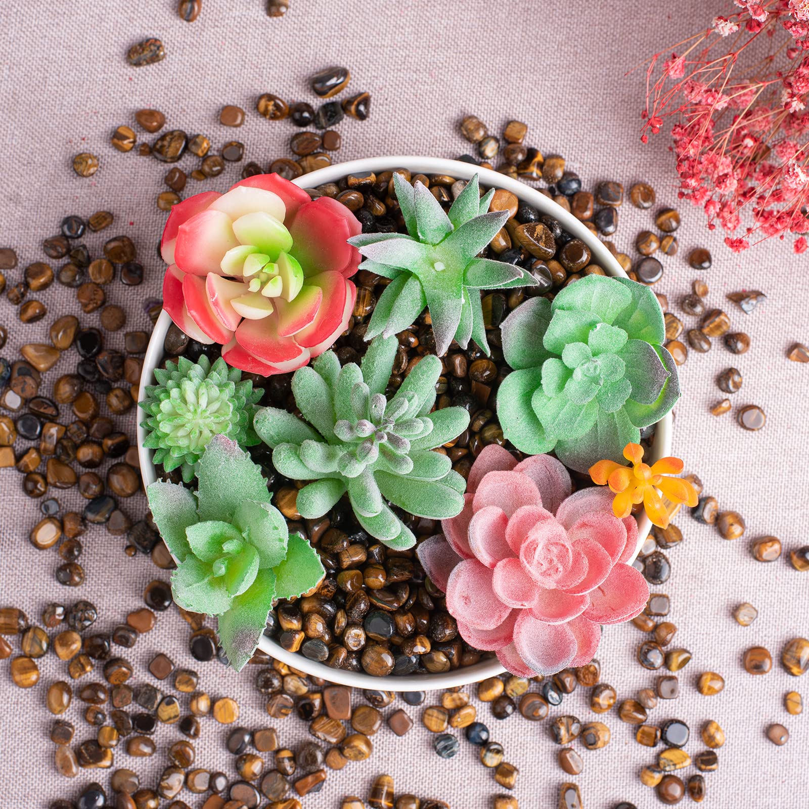 SigMntun Tiger Eye craft projects for home decor.