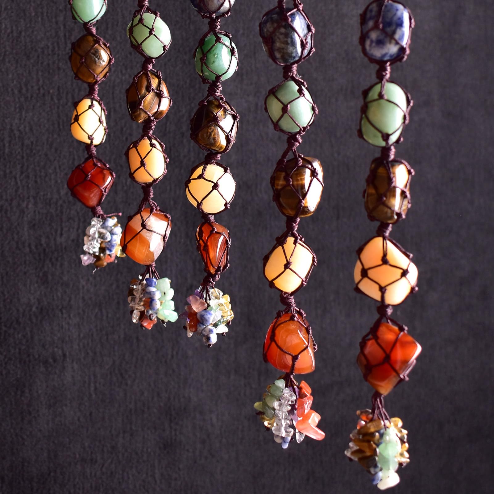SigMntun Ocean Jasper pack showcases 0.8-inch tumbled gems for crafts.