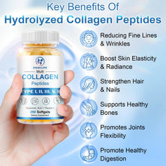 Signilife collagen types blend capsule close-up