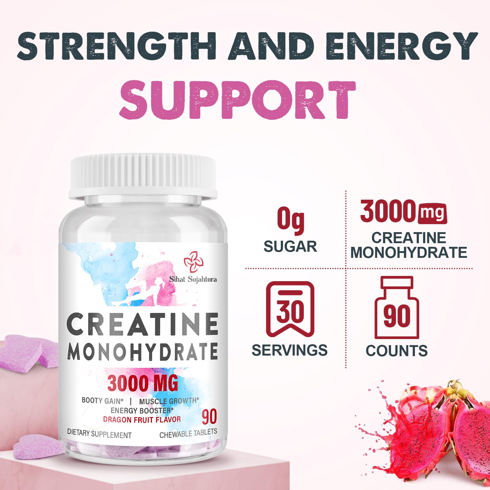 Sihat Sejahtera GMP-quality seal on bottle signaling trusted production standards