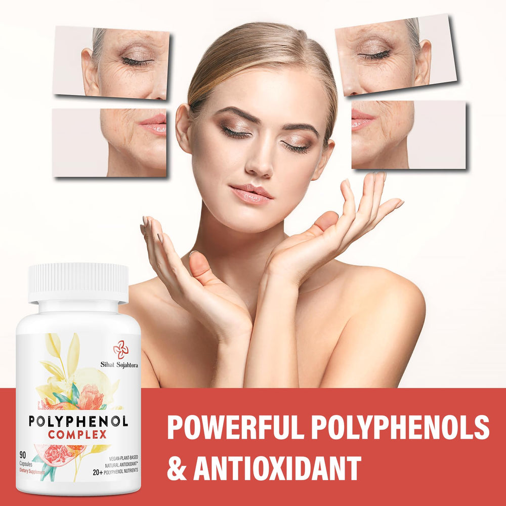 Sihat Sejahtera polyphenols micronized powder for better absorption.