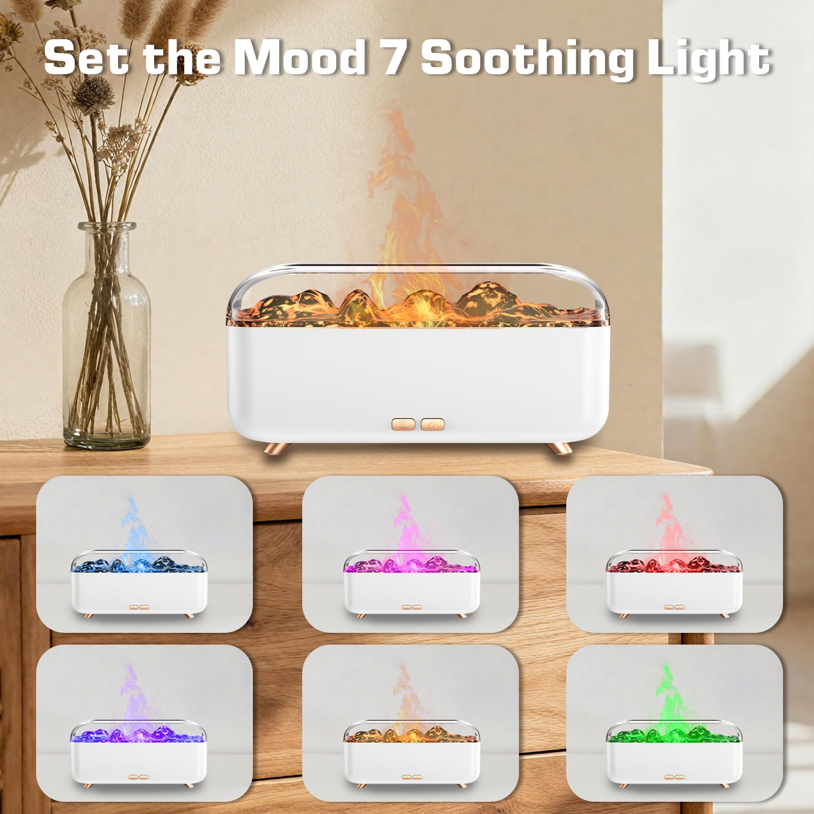 SIHUADON diffuser auto shut-off for safe unattended use