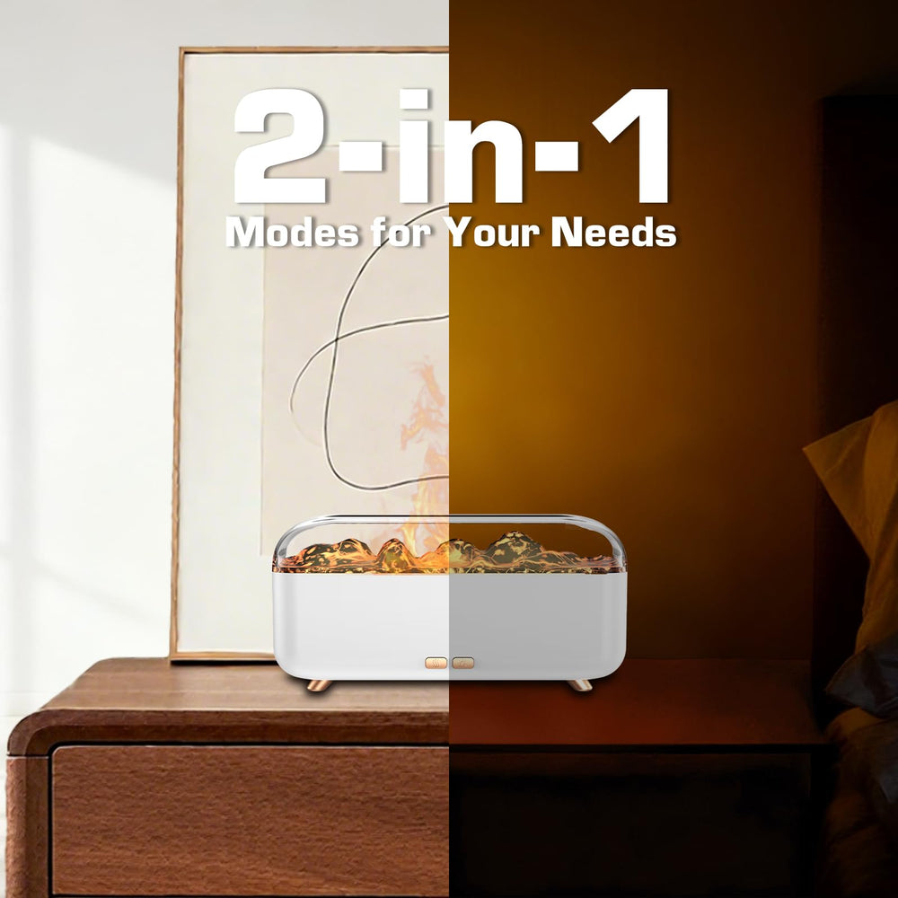 SIHUADON diffuser operates quietly for focused work or relaxation